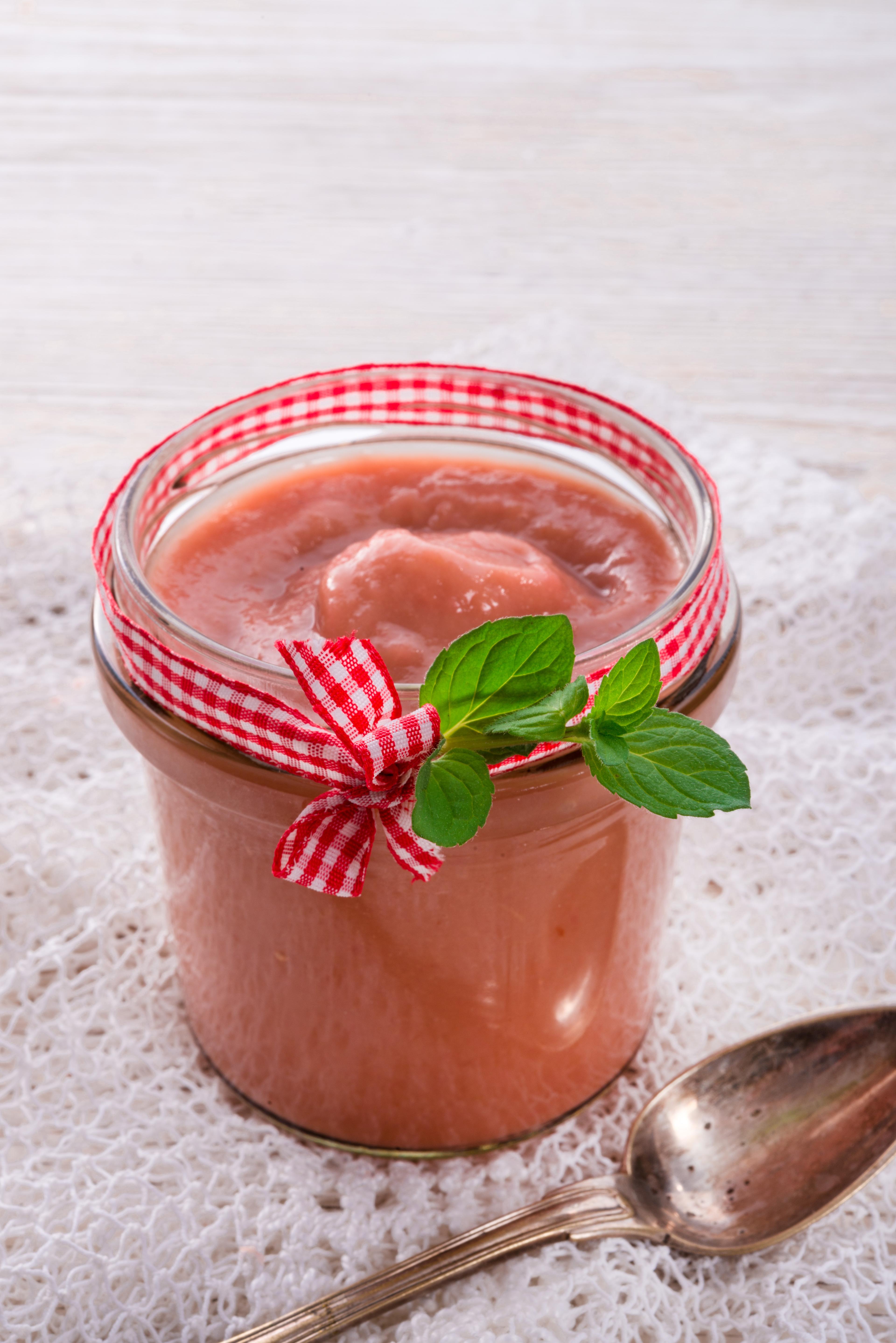 Photo du plat Compote pomme rhubarbe