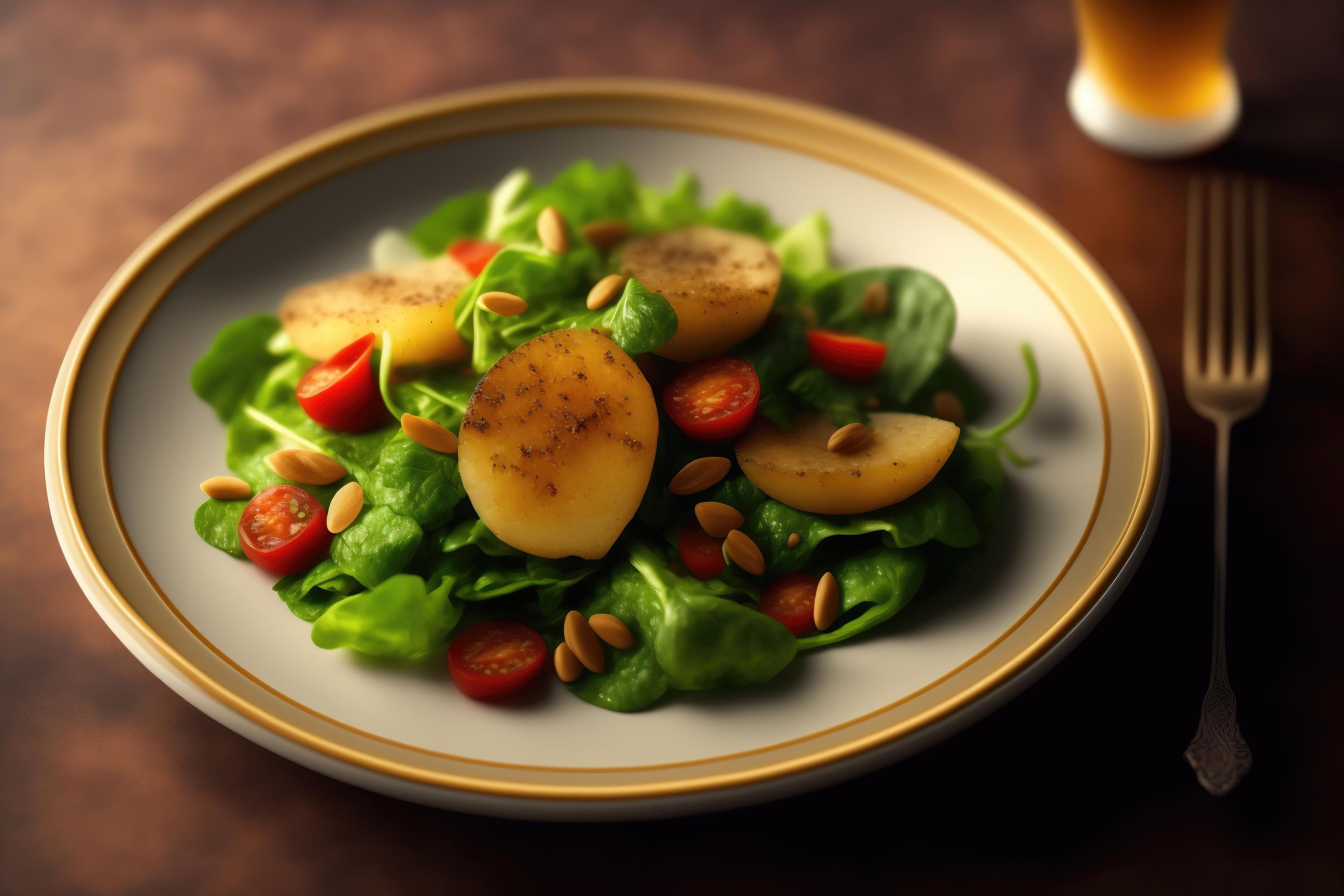 Photo du plat Salade mâchée de patates
