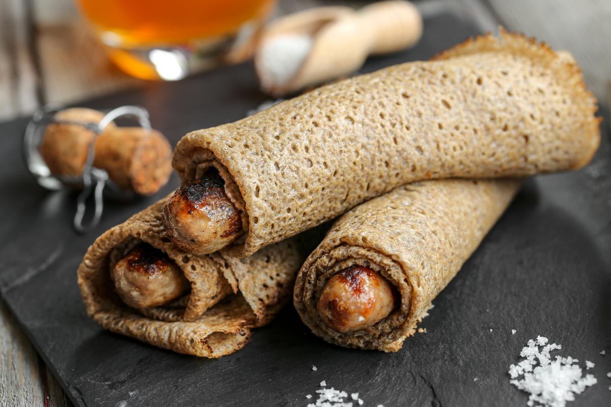 Photo de Galette Bretonne Saucisse et Fromage à raclette