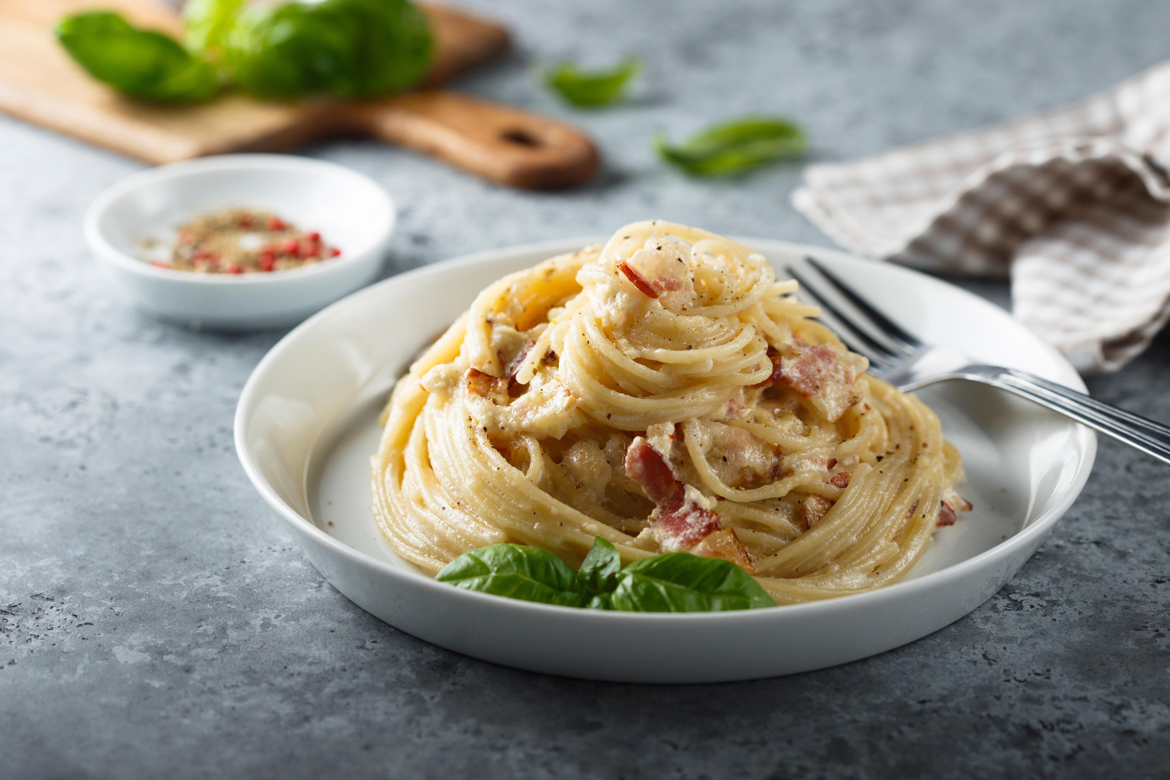 Photo du plat Pates Carbonara