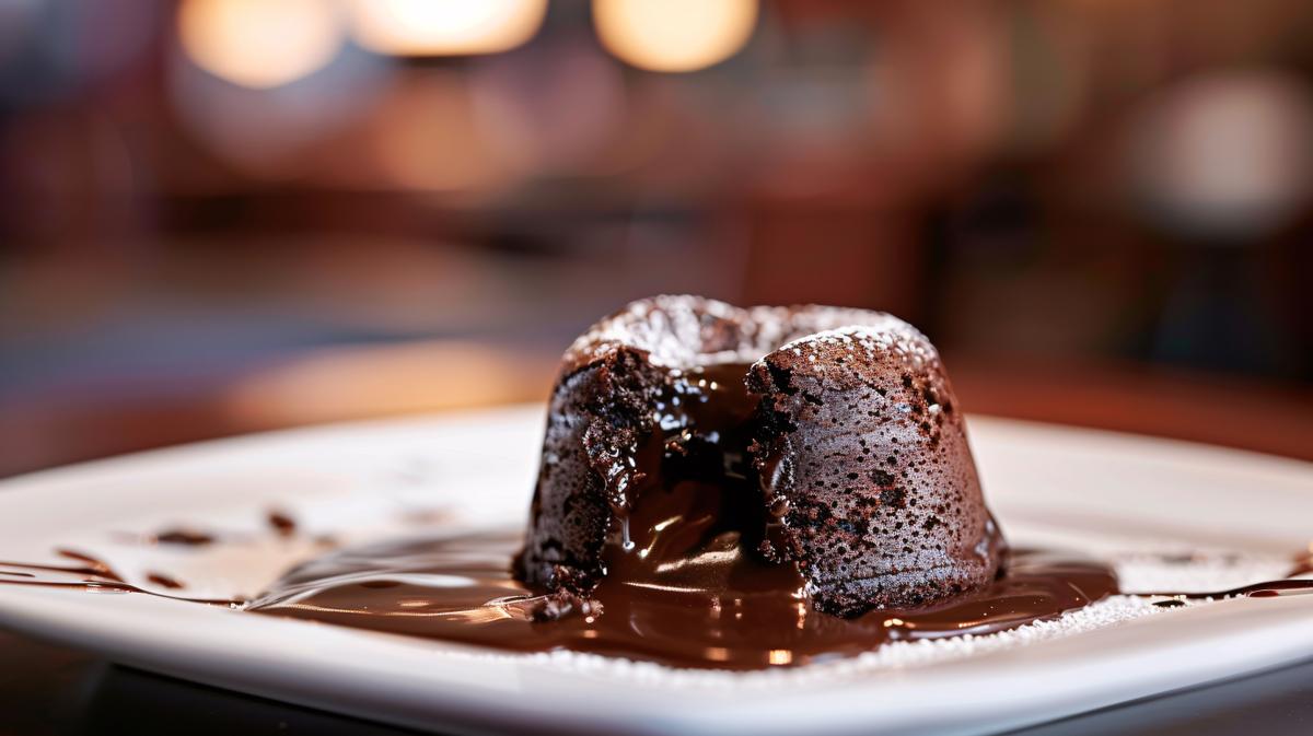 Photo de Fondant au chocolat