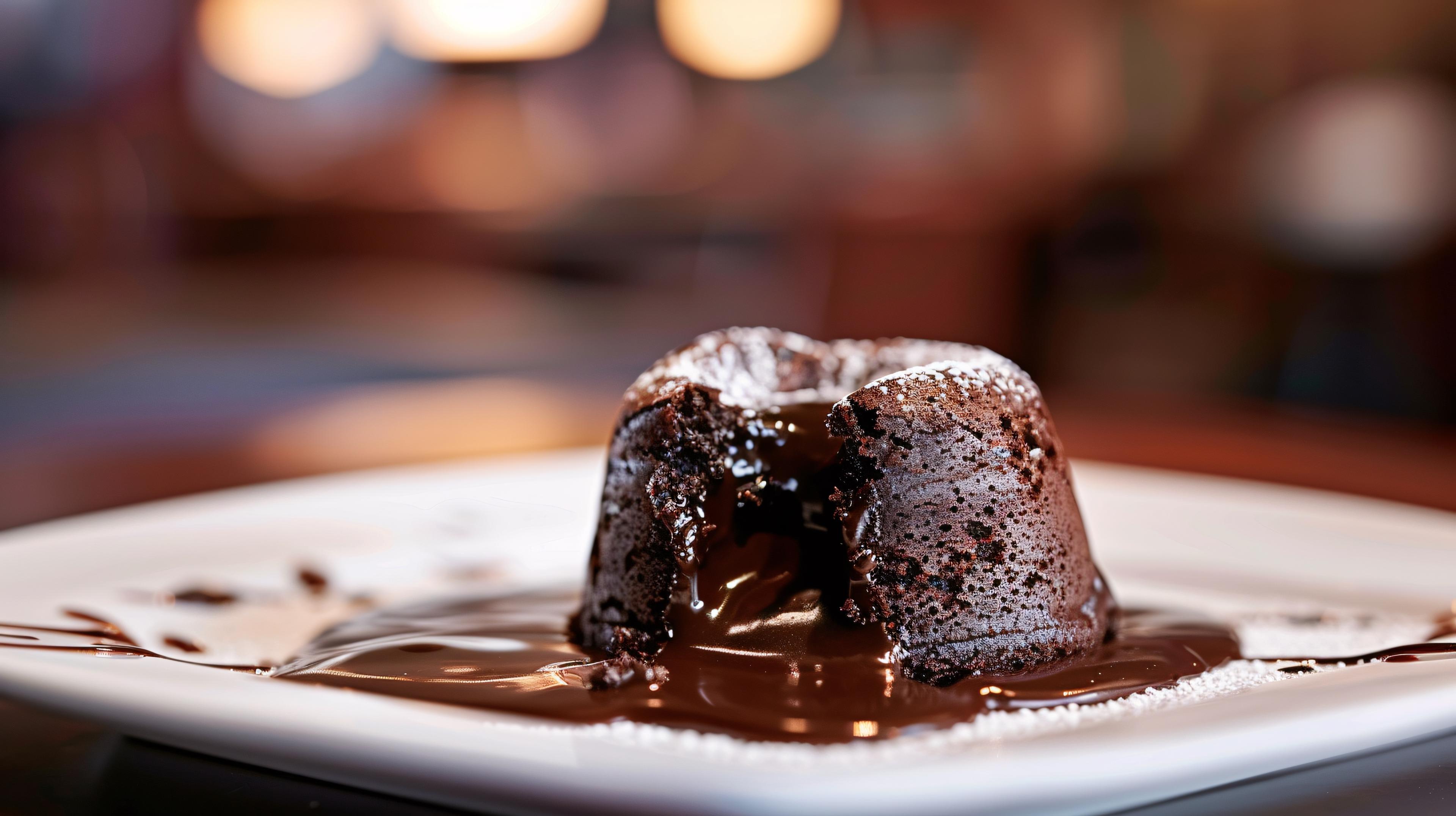 Photo du plat Fondant au chocolat