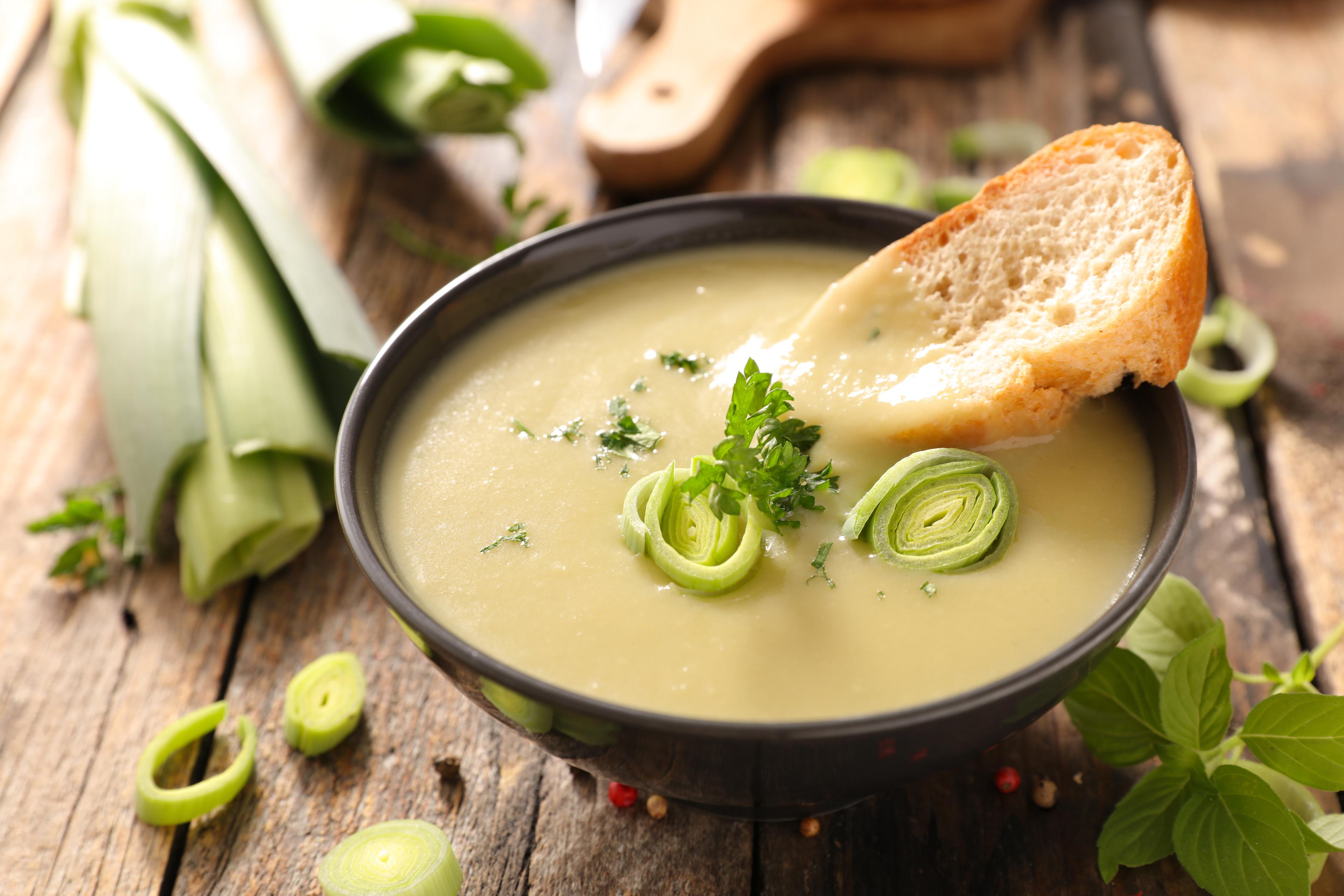 Photo du plat Soupe de poireaux
