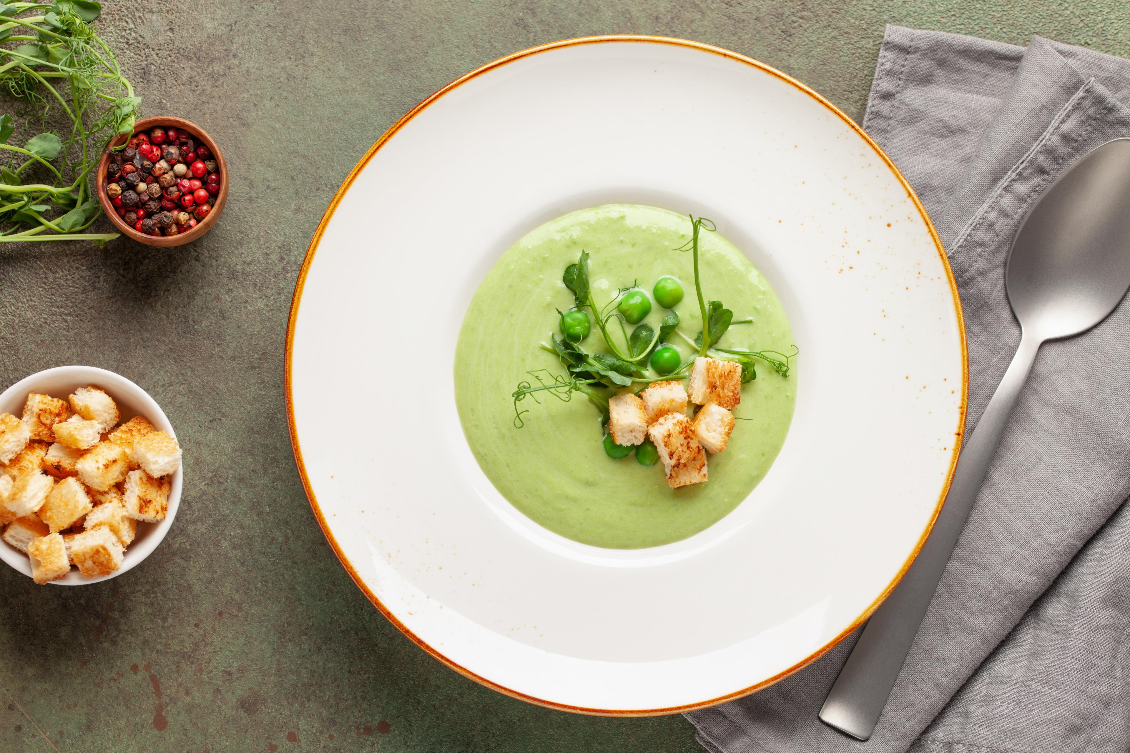 Photo du plat Purée de pois cassés