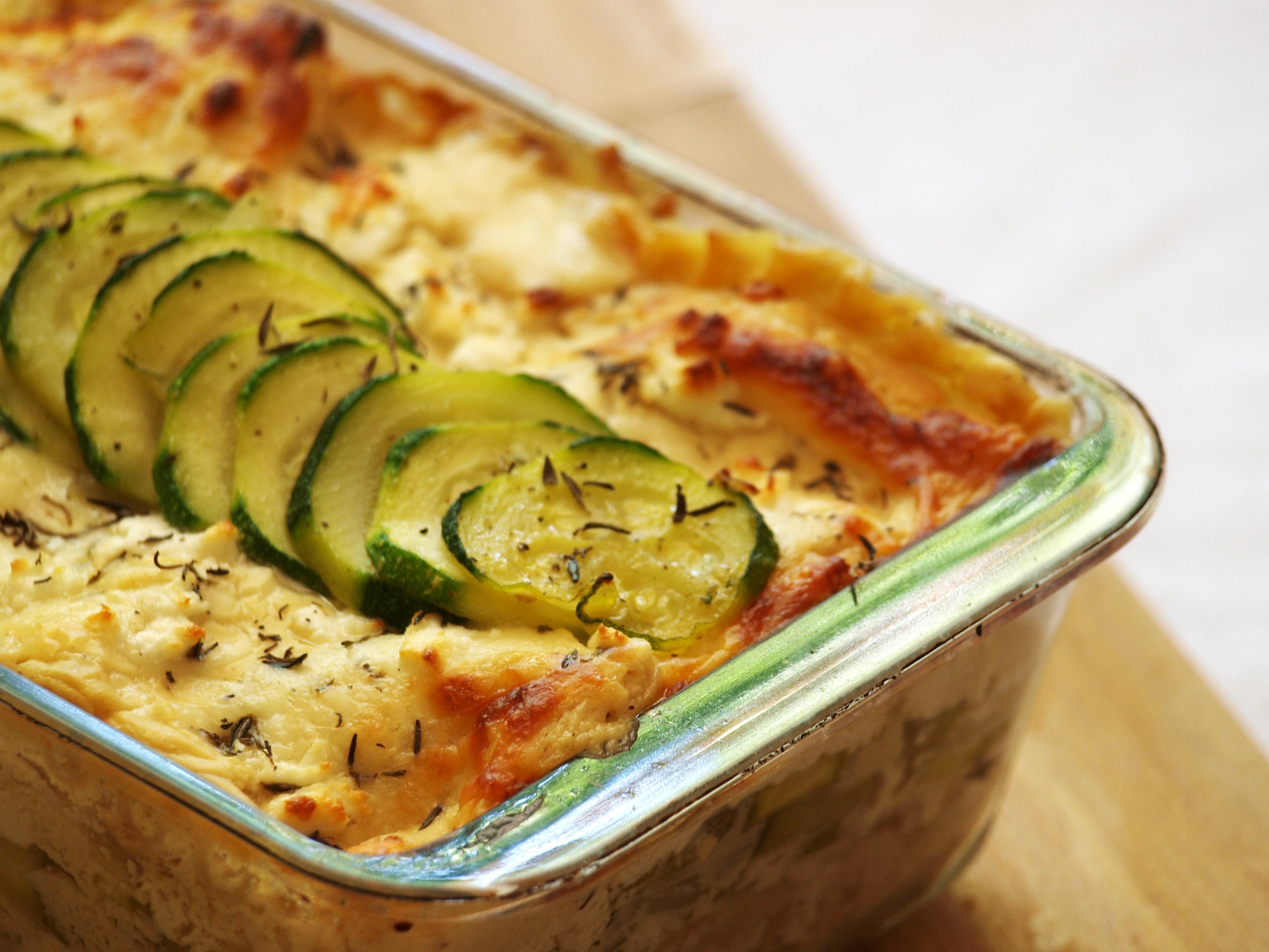 Photo du plat Lasagne Courgettes et Chèvre